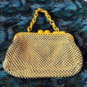 Bakelite Chain Metal Link Handbag